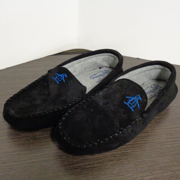 Brand New Penguin by Munsingwear Venetian Mocs. Black Size 7. SMF0899APL-BLK F55 - Picture 7 of 9